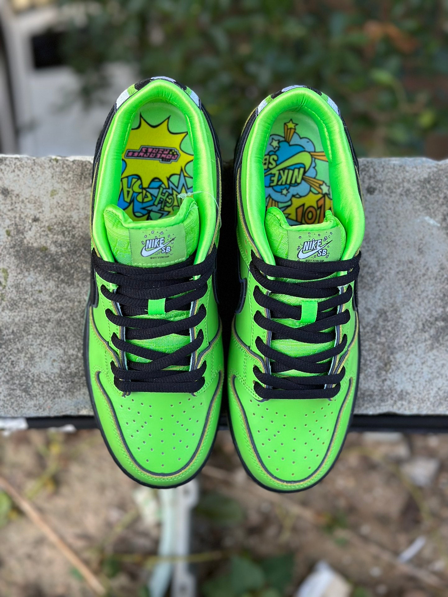 SB Dunk Low The Powerpuff Girls Buttercup