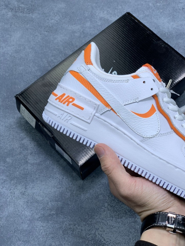 Air Force 1 Shadow Naranjas & blancas