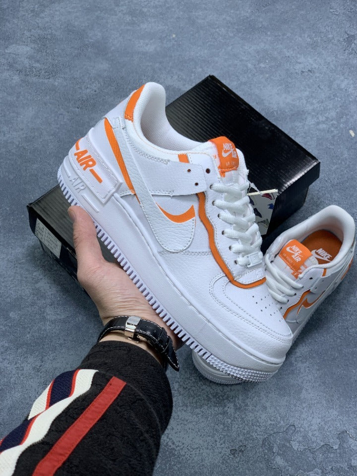 Air Force 1 Shadow Naranjas & blancas