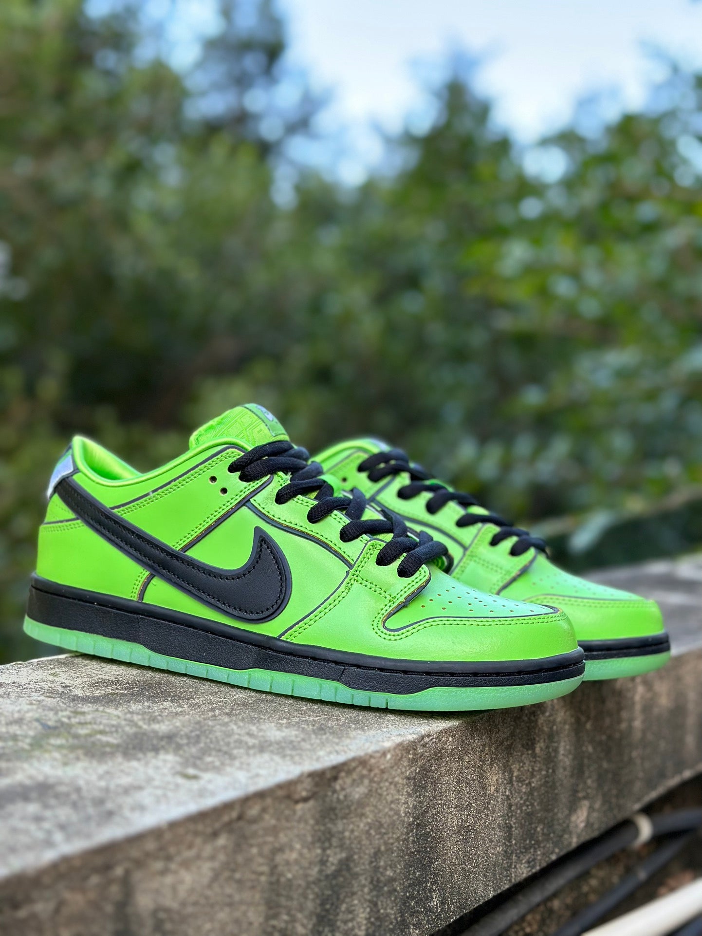 SB Dunk Low The Powerpuff Girls Buttercup