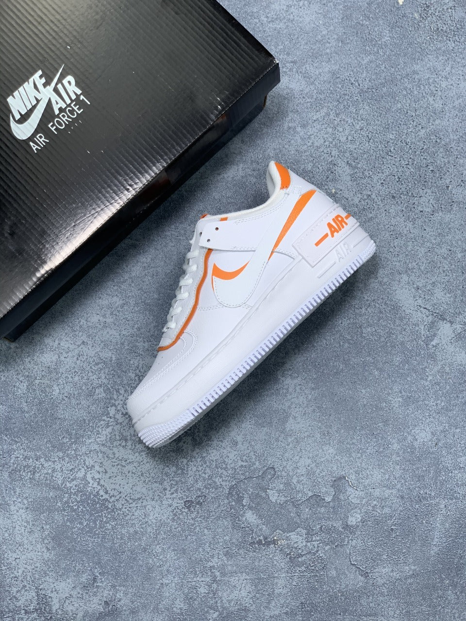 Air Force 1 Shadow Naranjas & blancas